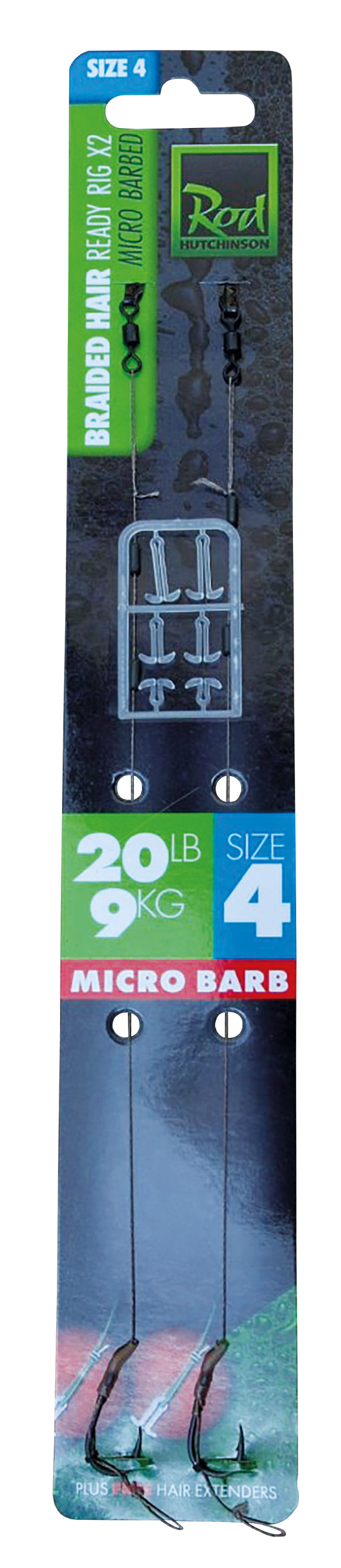 Braided  Hair  Rigs - 2pcs